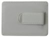 Картхолдер для двух карт и наличных денег с зажимом "Crave", светло-серый