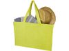 Пляжная эко-сумка Siam объемом 13 л из переработанной махровой ткани, сертифицированной GRS - Лайм