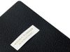 Еженедельник недатированный А6 "Black" с нашивкой, черный