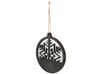 Подвеска деревянная "Noirflake"