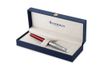 Ручка роллер Waterman Hemisphere Entry Point Stainless Steel with Red Lacquer в подарочной упаковке