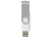 USB-флешка на 16 Гб "Rotate Basic", белый