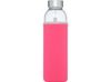 Спортивная бутылка Bodhi из стекла объемом 500 мл, розовый