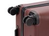 Чемодан TORBER Onego, бордовый, ABS-пластик, 69,5 х 46 х 26 см, 69 л