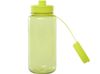 Спортивная бутылка Ryder из переработанного ПЭТ-пластика объемом 900 мл с многофункциональной крышкой, сертифицированная RCS - Лайм