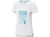 Borax Женская футболка с короткими рукавами из переработанного полиэстера согласно стандарту GRS с отличным кроем - Белый