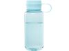 Спортивная бутылка Ryder из переработанного ПЭТ-пластика объемом 900 мл с многофункциональной крышкой, сертифицированная RCS - Бирюзовый