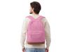 Рюкзак Shammy с эко-замшей для ноутбука 15", пыльно-розовый