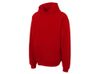 Толстовка с капюшоном оверсайз «Berlin» унисекс, красный