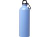 Одностенная бутылка для воды с карабином Oregon, изготовленная из нержавеющей стали, сертифицированной по стандарту RCS, объемом 750 мл - Cloud Blue