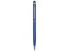 Ручка-стилус металлическай шариковая "Jucy", синий