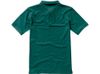Calgary мужская футболка-поло с коротким рукавом, изумрудный
