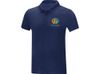 Мужская стильная футболка поло с короткими рукавами Deimos, темно-синий