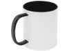 Керамическая кружка со стеклянной ручкой для сублимации "Charm", черный