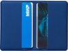 Футляр-книжка на 4-е карты с RFID "Favor", синий