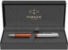 Шариковая ручка Parker Sonnet Essentials Orange SB Steel CT, цвет чернил black, перо: M, в подарочной упаковке.