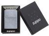 Зажигалка ZIPPO Classic с покрытием Street Chrome™, латунь/сталь, серебристая, матовая, 38x13x57 мм