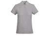 Рубашка поло "Prince" женская, серый меланж