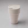 Силиконовый складной стакан "GoCup", бежевый