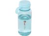 Спортивная бутылка Ryder из переработанного ПЭТ-пластика объемом 900 мл с многофункциональной крышкой, сертифицированная RCS - Бирюзовый