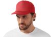 Бейсболка "Mix" 5-ти панельная 180 гр, красный