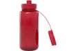 Спортивная бутылка Ryder из переработанного ПЭТ-пластика объемом 900 мл с многофункциональной крышкой, сертифицированная RCS - Красный