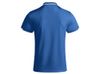 Рубашка-поло "Tamil" мужская, королевский синий/белый