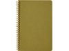 Бизнес тетрадь на гребне А5 "Pragmatic", 60 листов в клетку, зеленый хаки