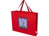 Odessa большая эко-сумка из переработанного хлопка, сертифицированного согласно GRS, плотностью 220 г/м² - Красный