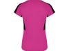 Футболка "Suzuka" женская, яркая фуксия /черный