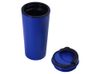 Стакан-тамблер Moment с кофейной крышкой, 350 мл, синий