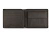 Портмоне BUGATTI Bomba, с защитой данных RFID, коричневое, кожа/полиэстер, 12х2х9,5 см