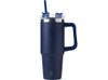 Термокружка KRANSTON с двойными стенками из переработанной нержавеющей стали, синий нейви