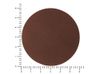 ПАТЧ КРУГ nubuk (коричневый ) 6,0 х 6,0 см
