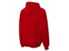 Толстовка с капюшоном оверсайз «Berlin» унисекс, красный