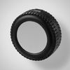Набор из 25 инструментов "Tire", черный/серебристый (Р)