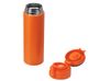 Вакуумная термокружка Waterline с медной изоляцией «Bravo», 400 мл, тубус, оранжевый
