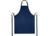 Фартук Andrea плотностью 240 г/м² с регулируемой завязкой на шее - Темно - синий