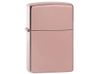 Зажигалка ZIPPO Classic с покрытием High Polish Rose Gold, латунь/сталь, розовое золото, 38x13x57 мм