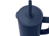 Brady термостакан с силиконовой трубочкой, объемом 900 мл, сертифицированный согласно RCS - Темно - синий