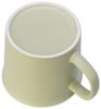 Матовая кружка Nancy 360 мл цветная снаружи, белая внутри, оливковый