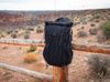 Легкий складывающийся рюкзак-мессенджер "Venturer Eco", черный