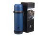Термос Stinger, 1,2 л, широкий с ручкой, нержавеющая сталь, синий, 12,4 х 10,2 х 31,8 см