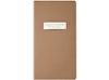 Еженедельник недатированный А6 "Total beige" с нашивкой, бежевый