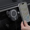 Автомобильный&nbsp;держатель&nbsp;Universal&nbsp;QI&nbsp;черный,&nbsp;Deppa
