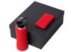 Подарочный набор с бутылкой для воды и повербанком С2, 10000 mAh, красный