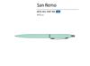 Ручка металлическая шариковая "San Remo", софт-тач, 1.0 мм, мятный