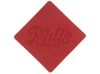 ПАТЧ РОМБ nubuk (красный) 7,6 х 7,6 см
