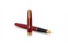 Перьевая ручка Parker Sonnet , Lacquer Intense Red GT, перо: F, цвет чернил: black, в подарочной упаковке