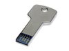 Флешка Ключ на 16 Гб, серебристый